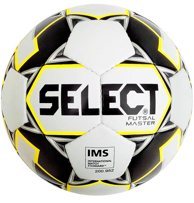 

Мяч для футзала Select Futsal Master IMS №4 (129) бел/желт/черн