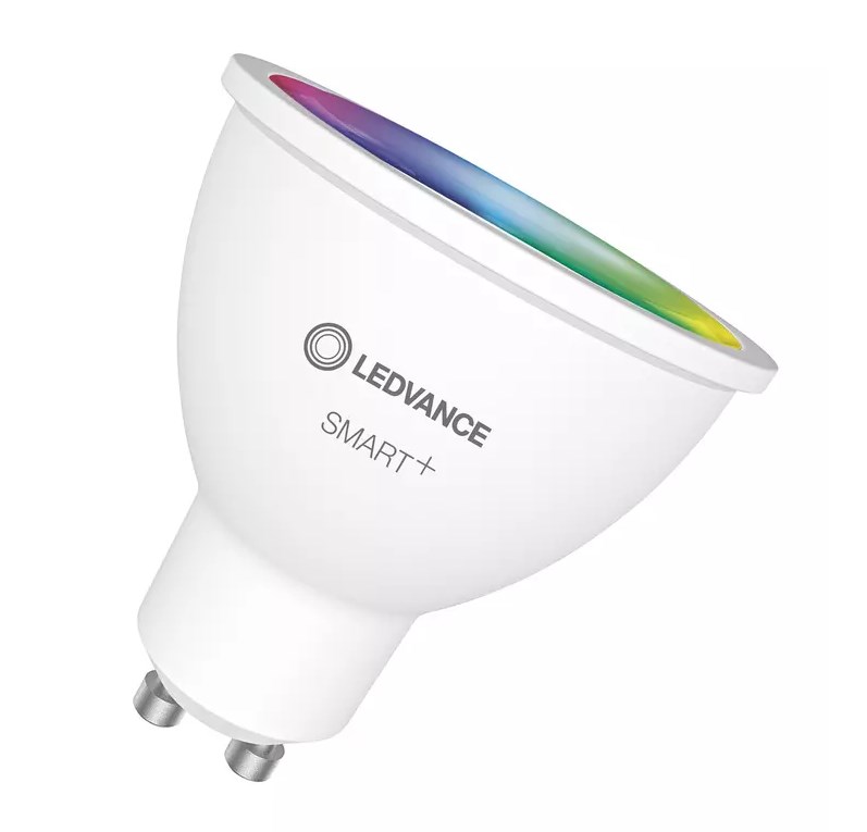 

Светодиодная лампа Ledvance SMART WIFI PAR16 5W 230VRGBWFRGU104X1LEDV (4058075485693)