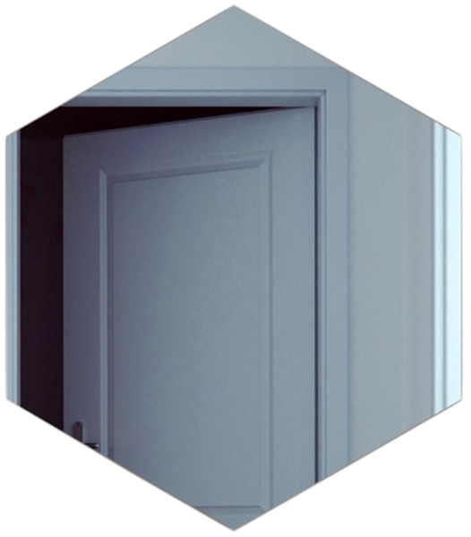 

Зеркало J-Mirror Hexagon ambilight 93x80