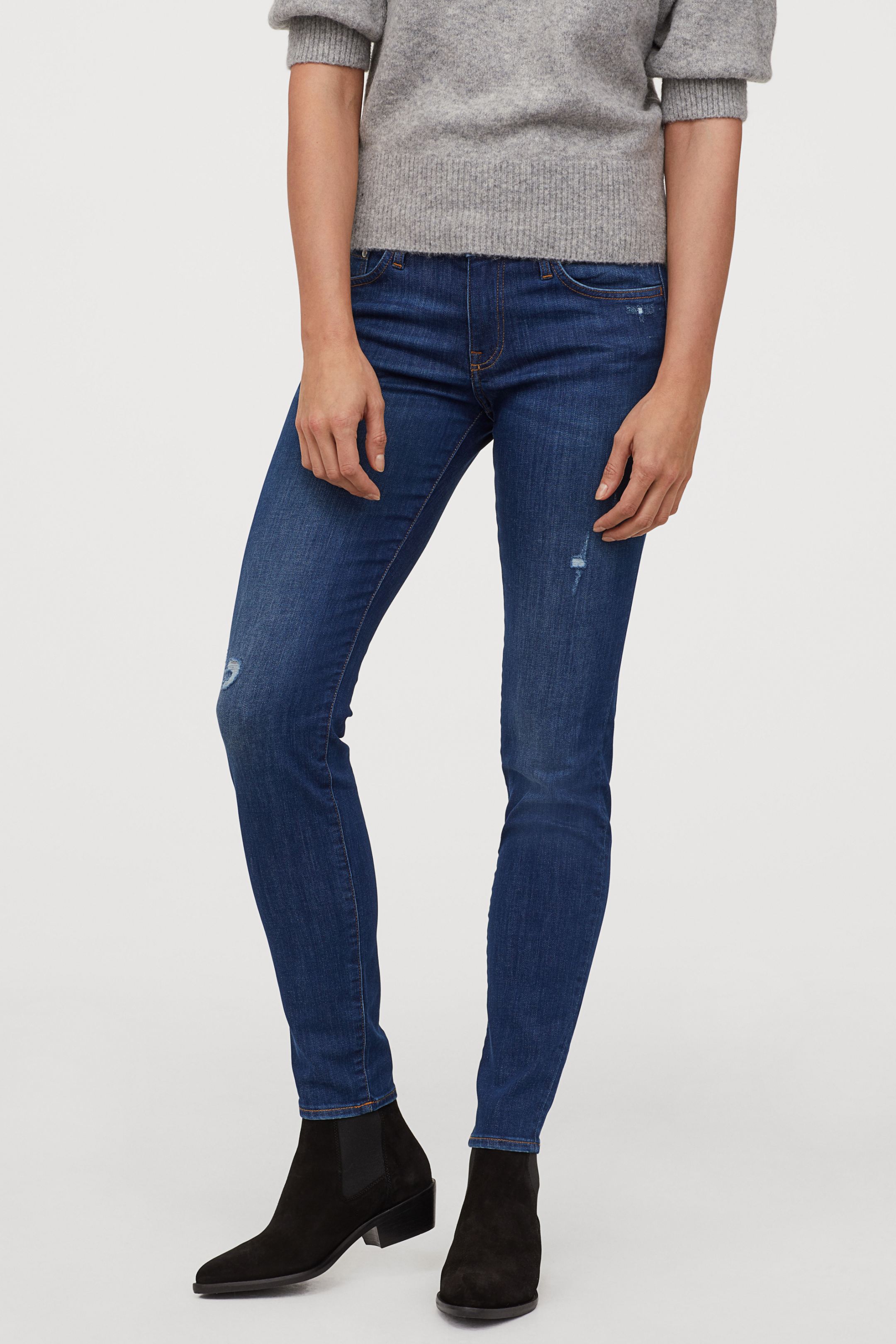 

Джинсы супер скинни H&M 29/32 Темно-синий 3990870ARP6_темно-синий