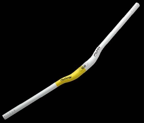 

Велосипедный руль Funn Fatboy BOB Ø31.8 785mm 30 rise White/Yellow (YS-719)