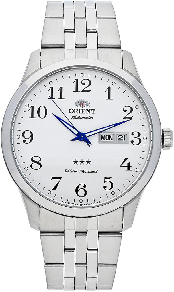 

Мужские наручные часы ORIENT FAB0B002W9 стальные круглые механические