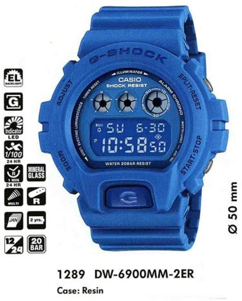 

Часы CASIO DW-6900MM-2ER