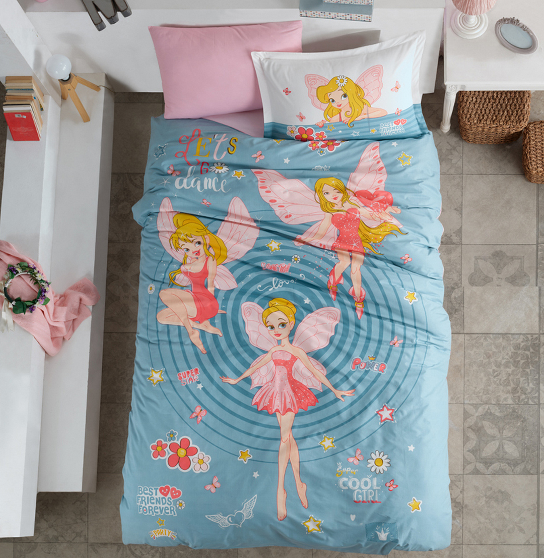 

Постільна білизна Clasy Ranforce 160х220 Power Girl