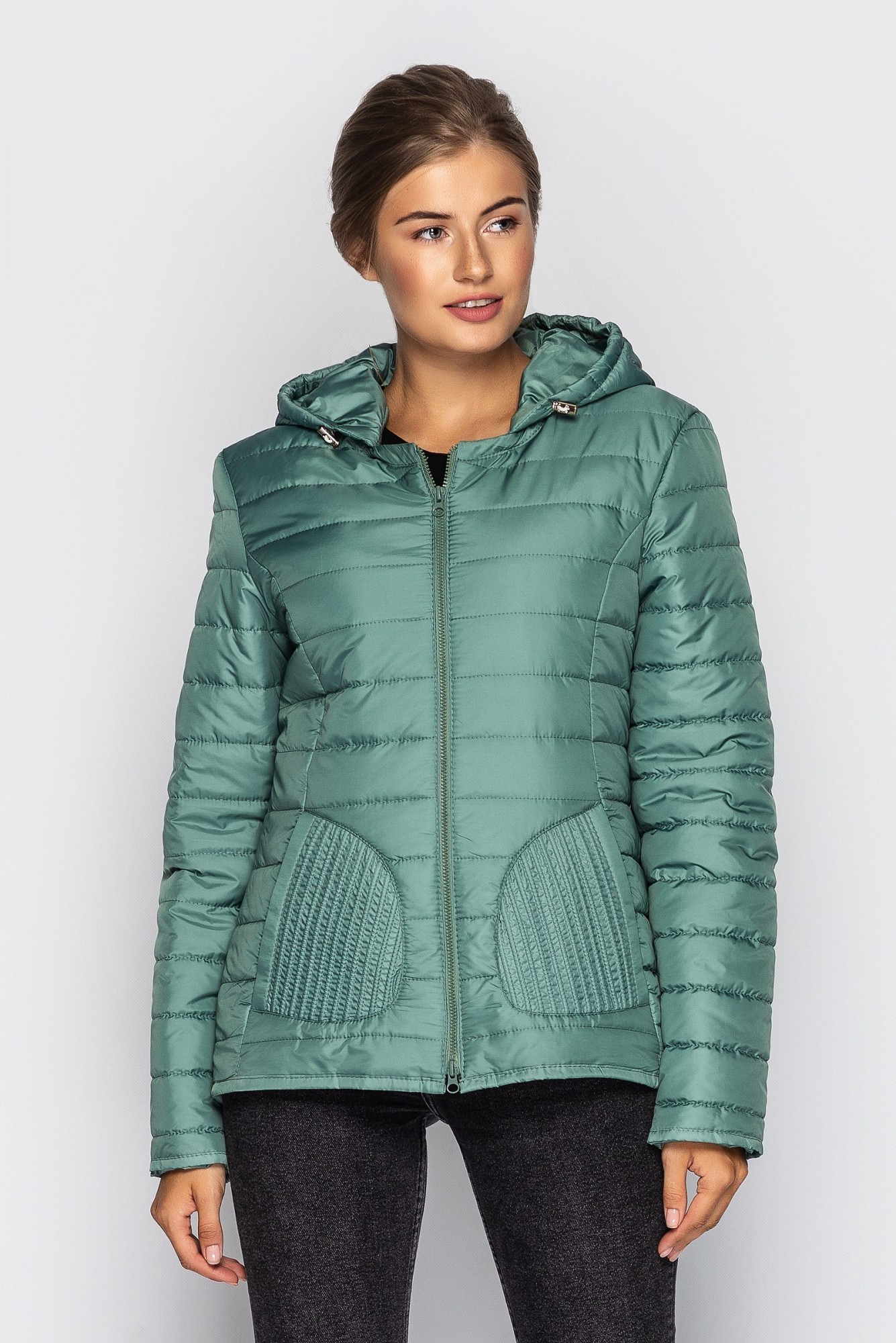 

Куртка Exclusive moda М-165  Оливковый, Куртка Exclusive moda М-165 56 Оливковый