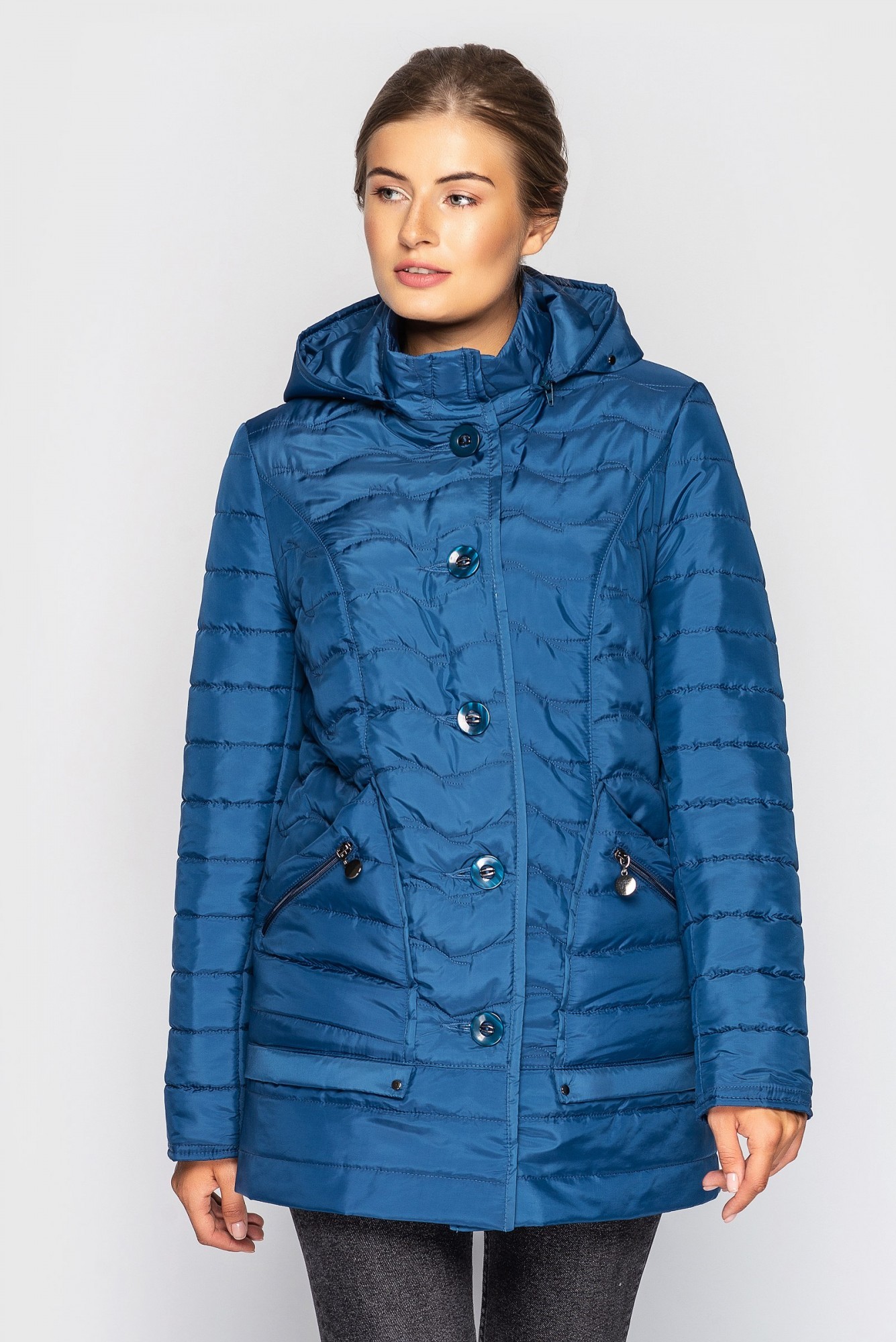 

Куртка Exclusive moda М-159  Синий, Куртка Exclusive moda М-159 56 Синий