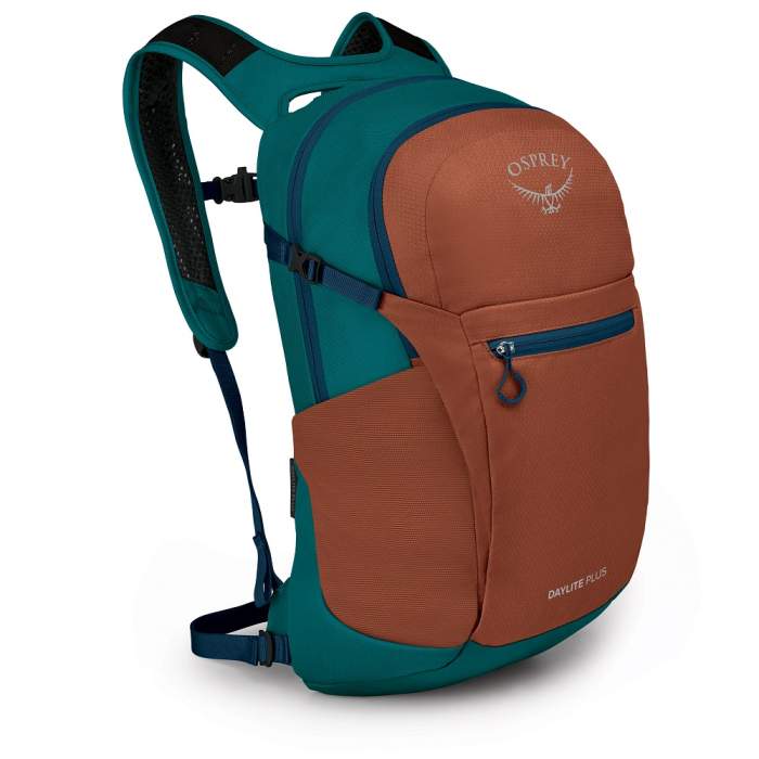 

Рюкзак Osprey Daylite Plus Umber Orange/Verdigris Green (червоний)