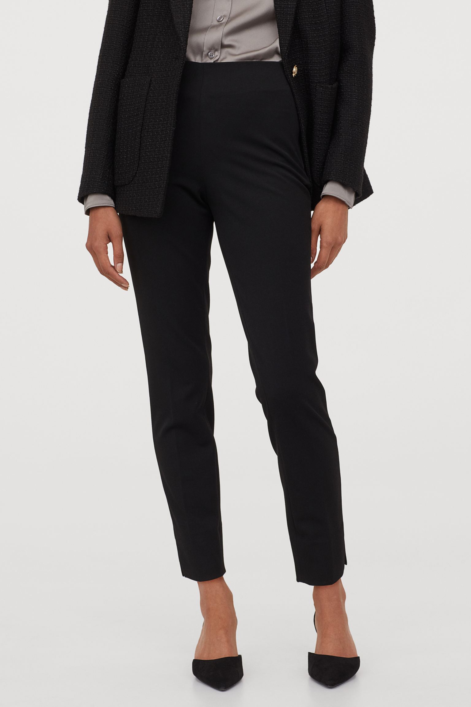 

Брюки H&M 38 Черный 6557849dm_Черный