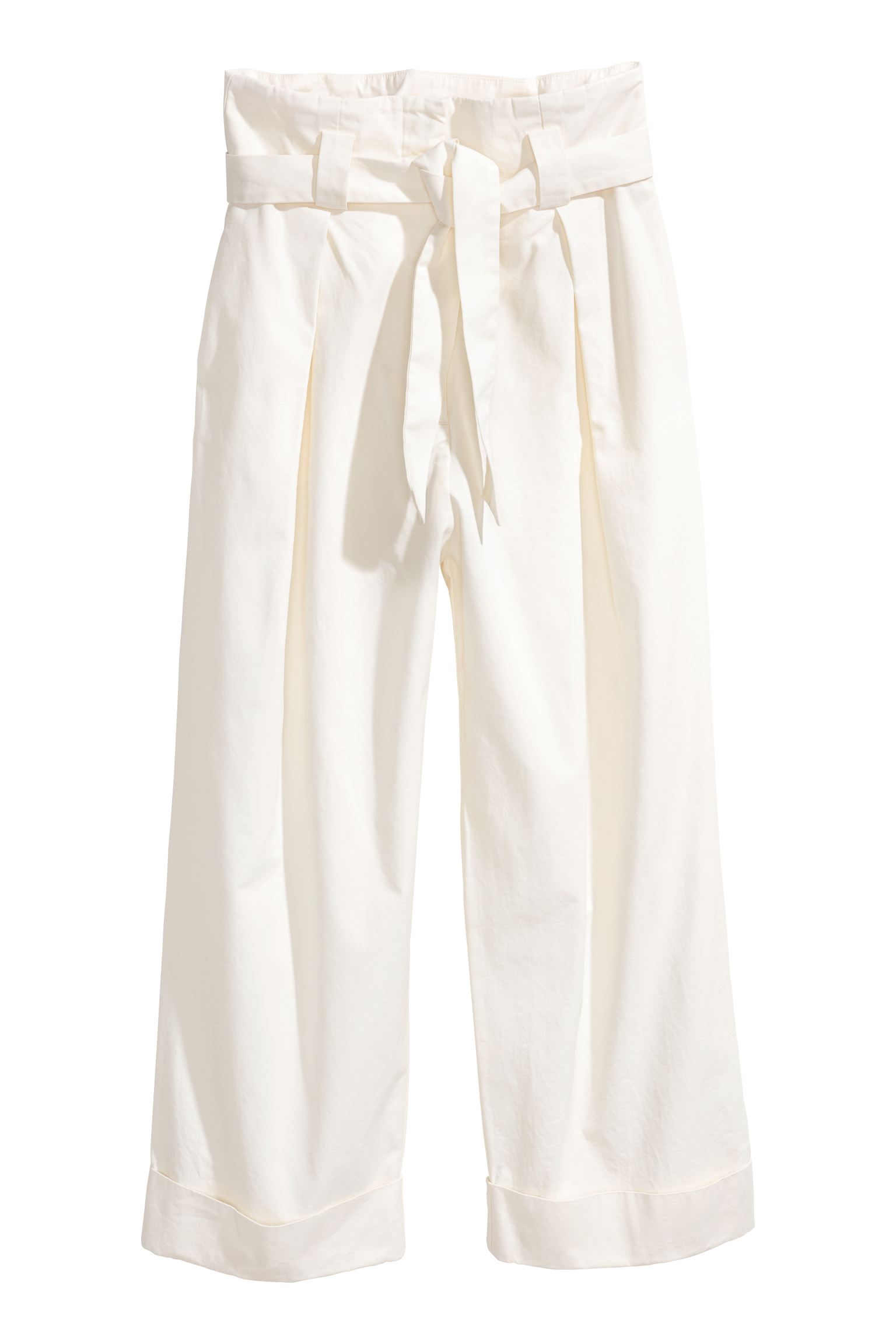 

Брюки H&M 40 Молочный 5698886RP12_молочный