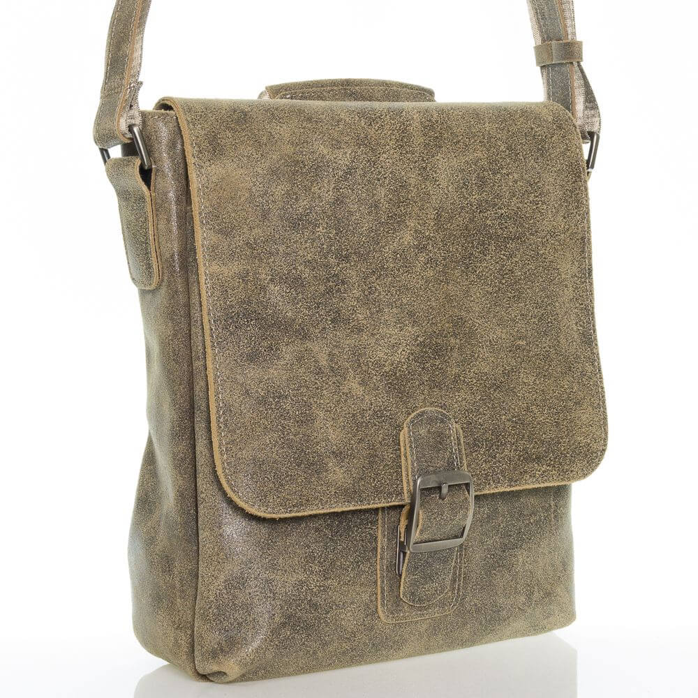 

Мужская кожаная сумка VESSON Давлат, хаки, формат А4 (4380-2)