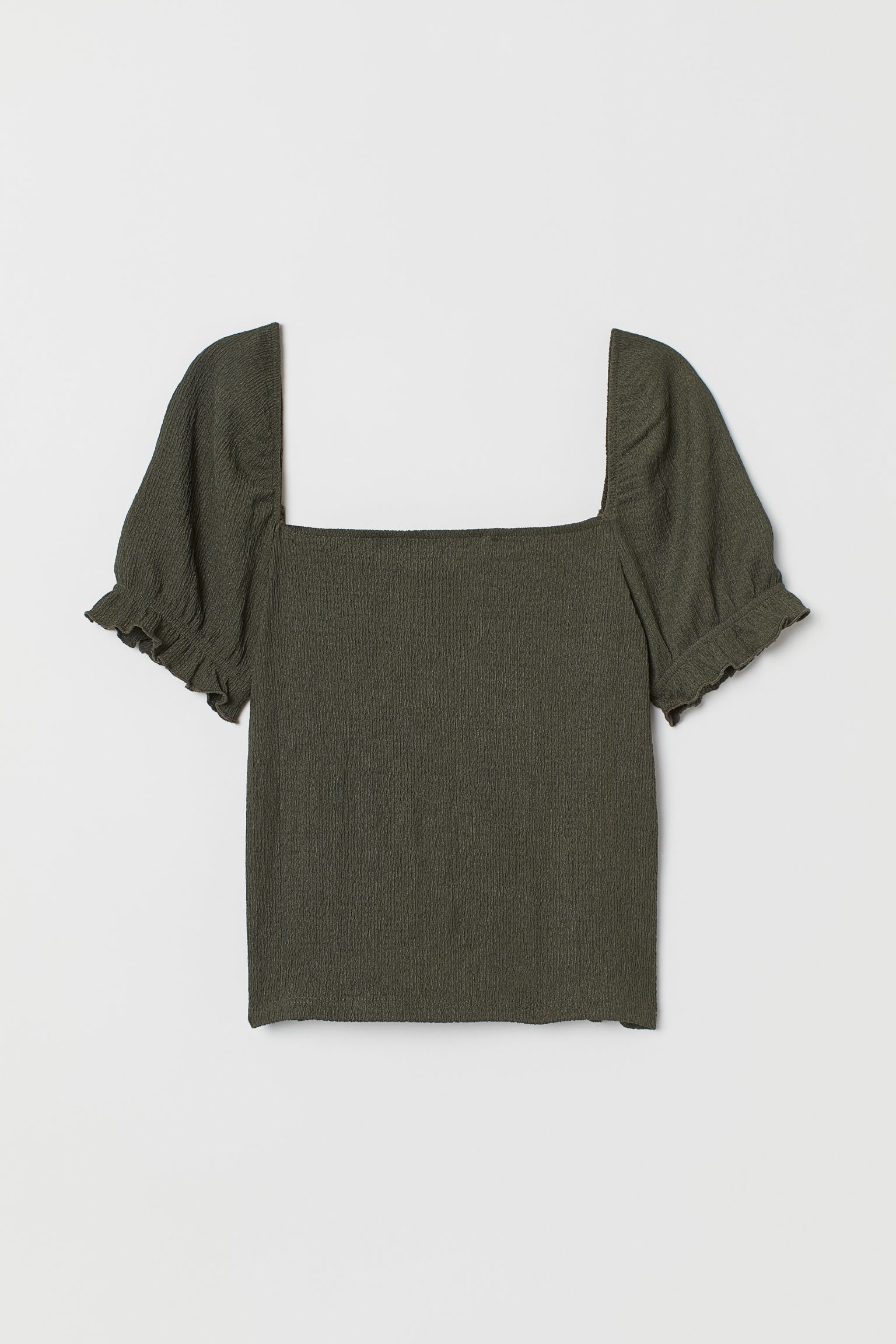 

Топ H&M M Хаки 7084569RP12_хаки