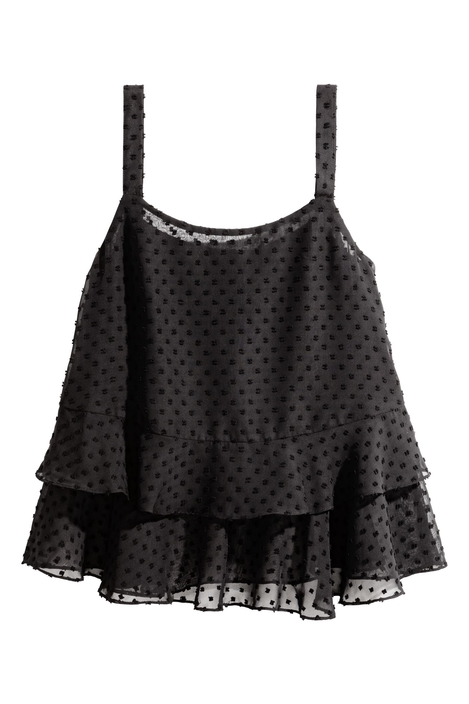 

Топ H&M 38 Черный 503474RP21_черный