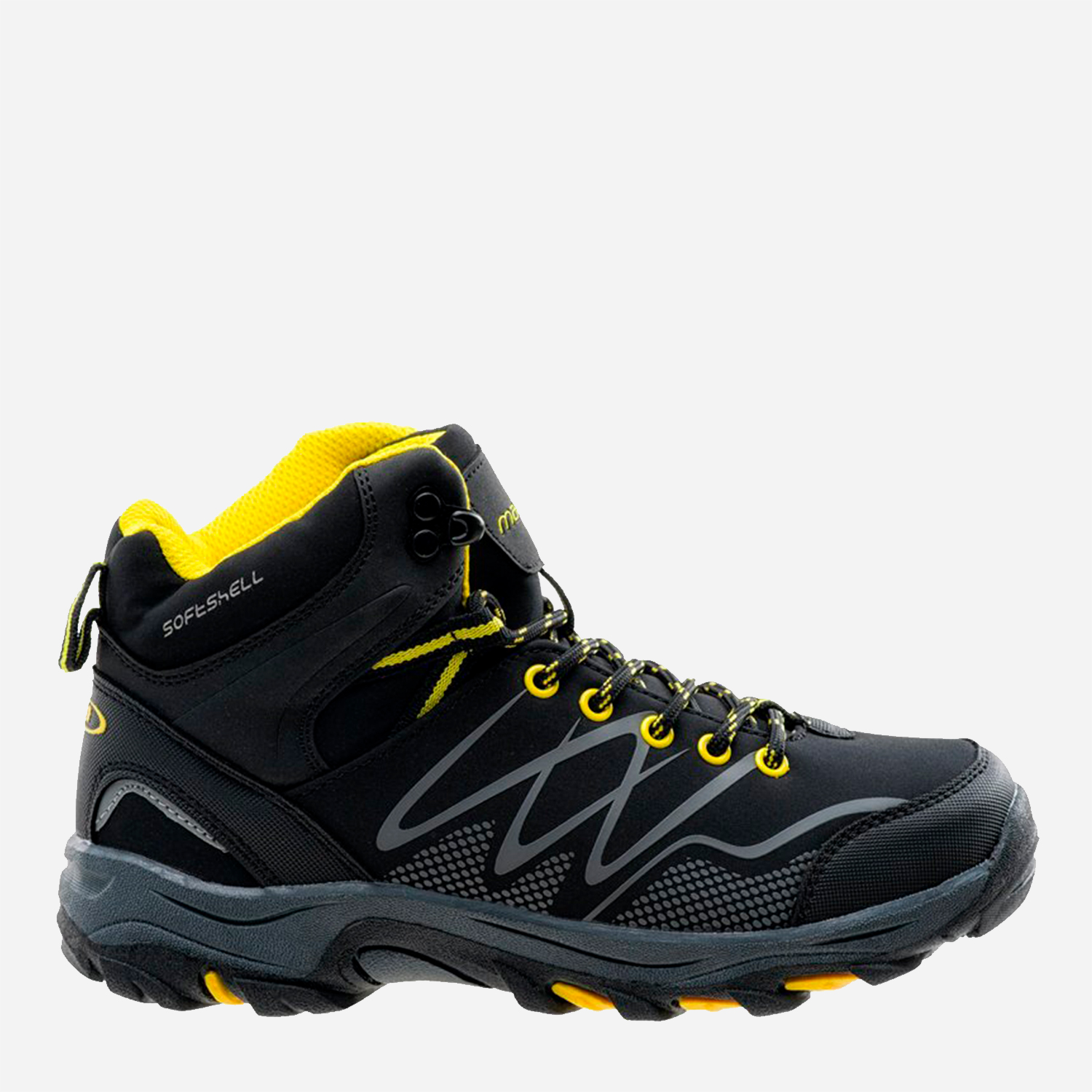 

Ботинки Martes Ronn Mid 38 Teen-Blk/Yel/Dk Grey