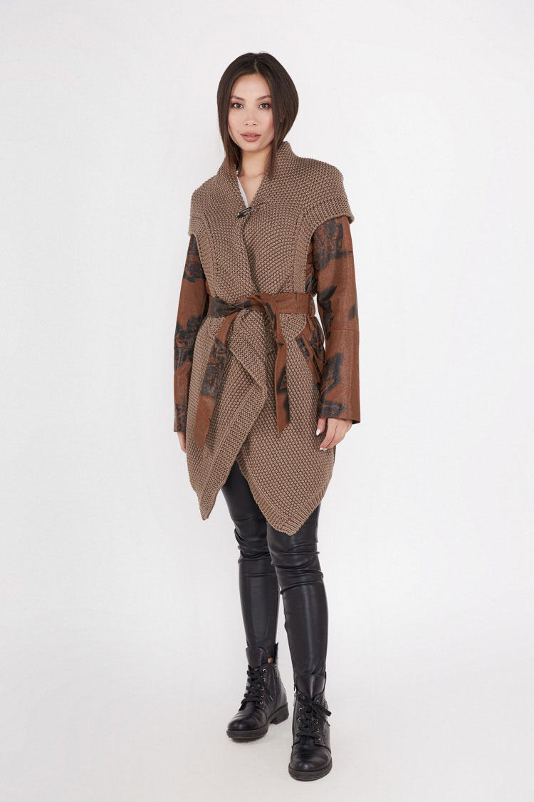 

Куртка Ricca donna 44201/kps  Коричневая 159080005, Куртка Ricca donna 44201/kps XL Коричневая 159080005