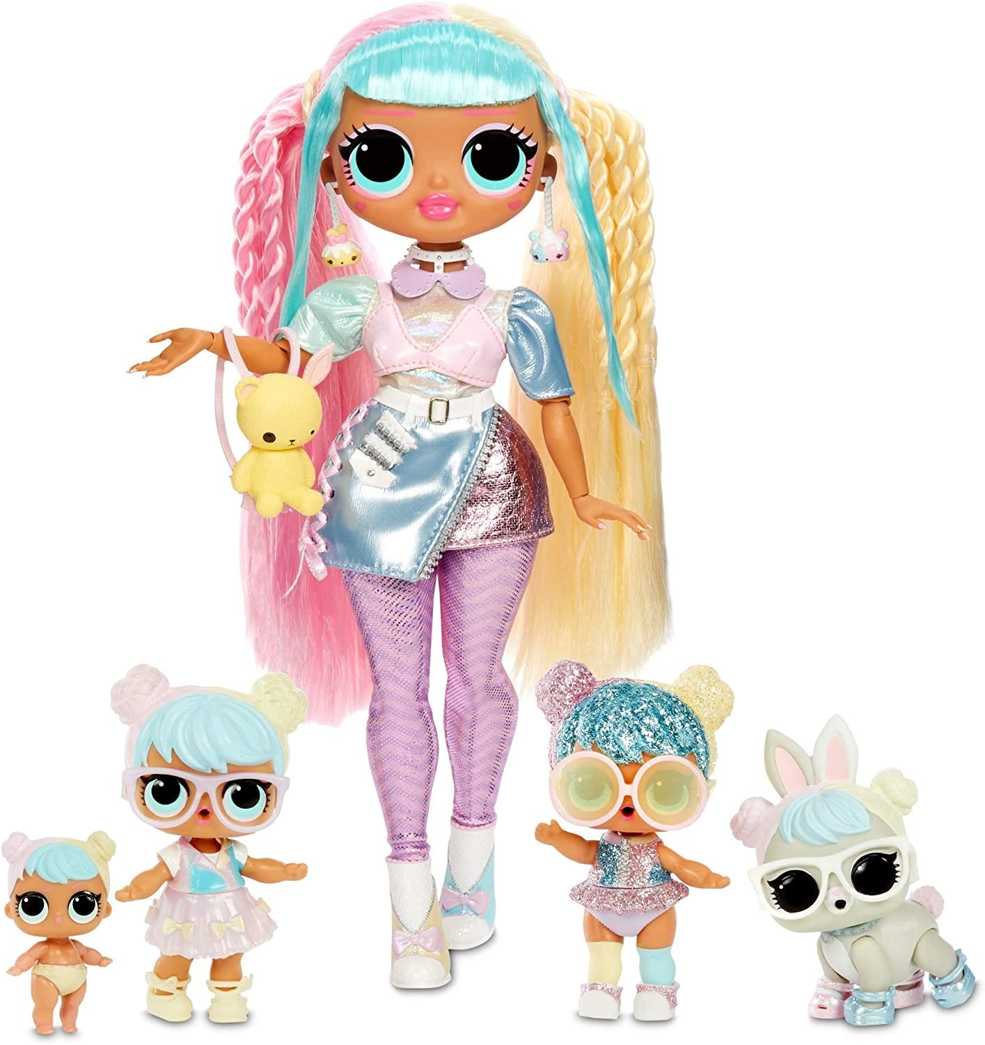 

Игровой набор с куклой L.O.L. SURPRISE! серии OMG Candylicious Family Семья Кендилишис Бон Бон