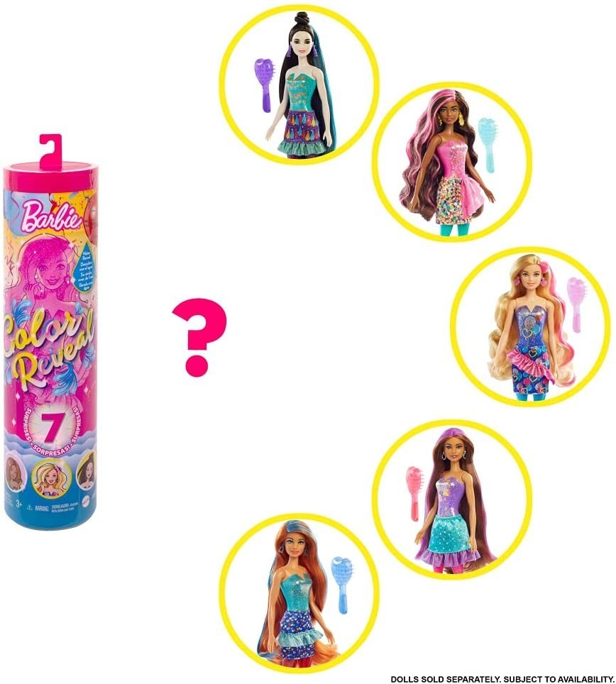 

Кукла Barbie серия Color Reveal Party Барби Цветной сюрприз Вечеринка