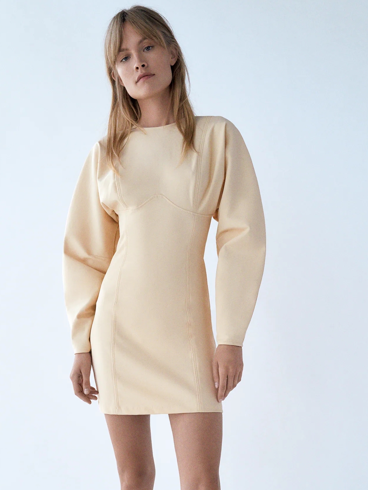 

Платье Zara 2712/310/733 XS Молочное