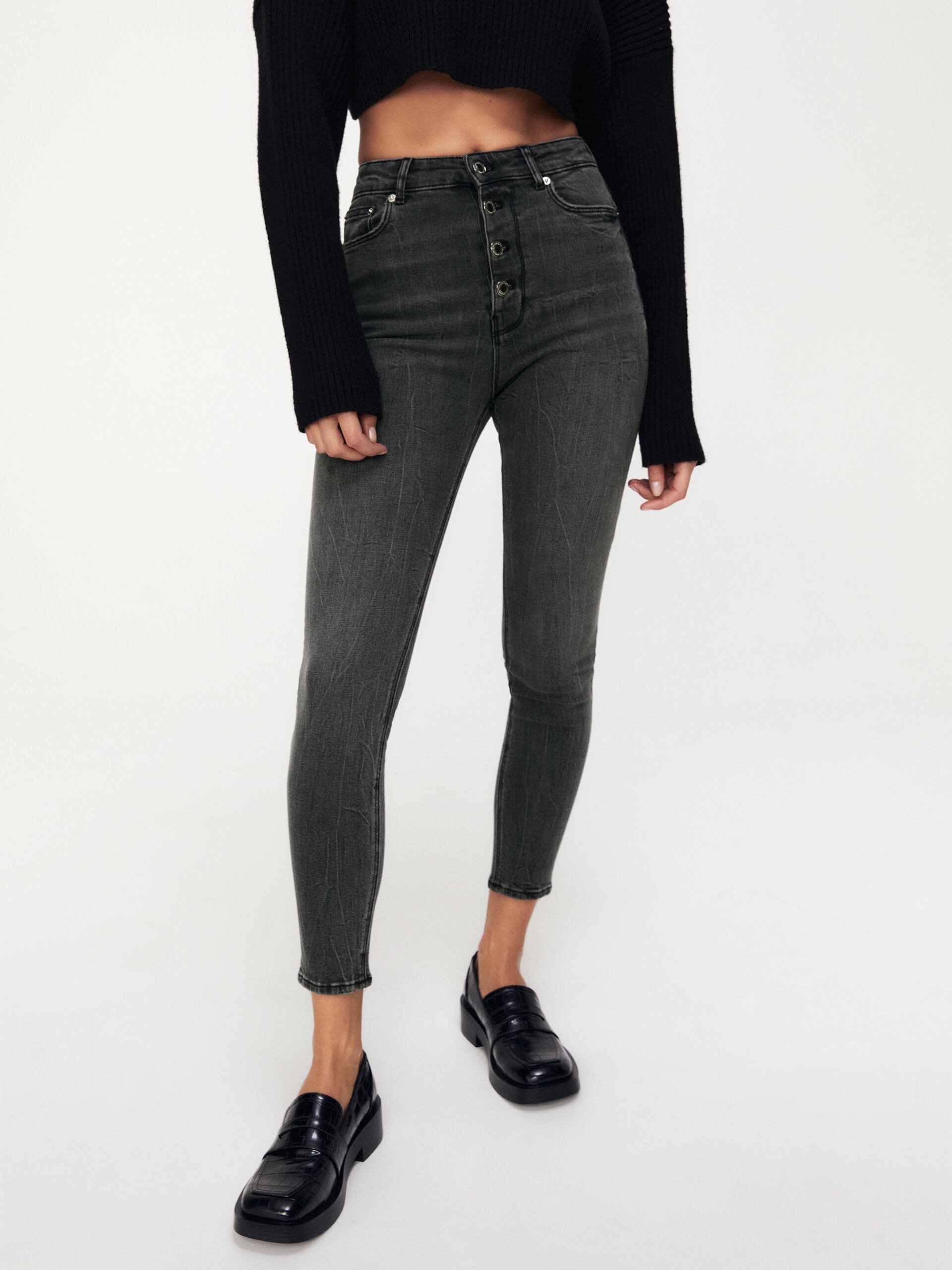 

Джинсы Zara 7513/255/807  Серые, Джинсы Zara 7513/255/807 38 Серые