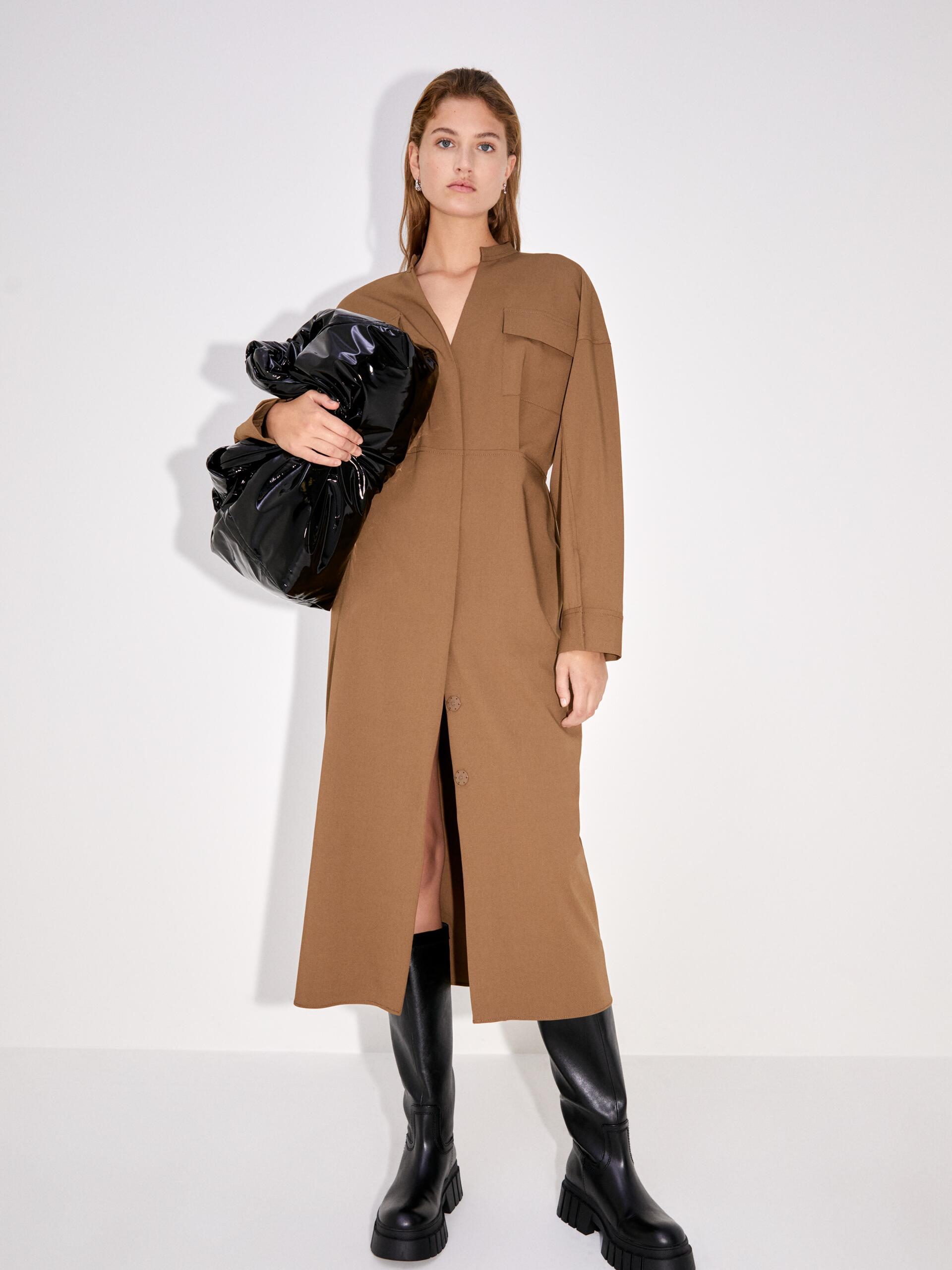 

Платье Zara 8508/347/700 XXL Горчичное