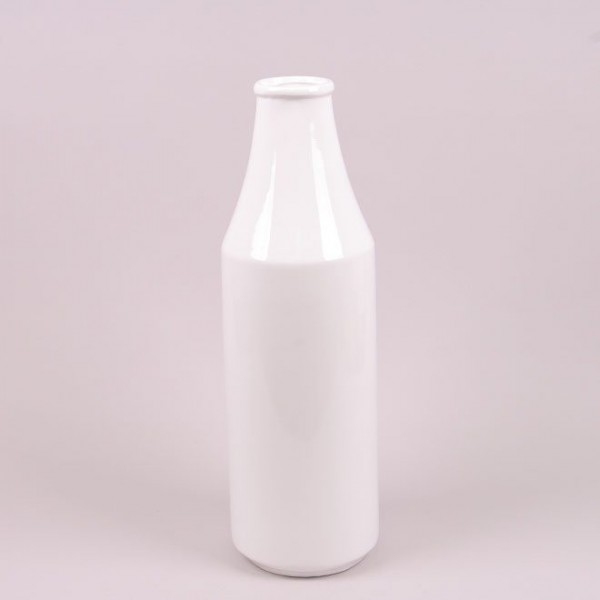 

Ваза керамическая белая H-49 см. Flora 21204