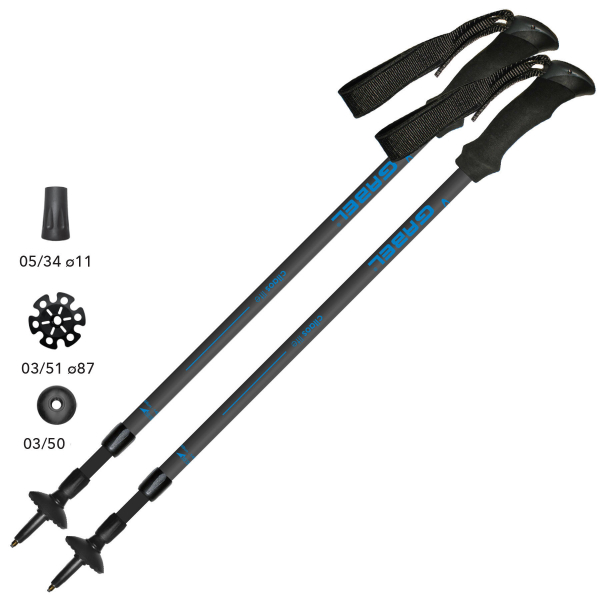

Треккинговые палки Gabel Cilaos Lite Blue (7007447200000) (F00253795)