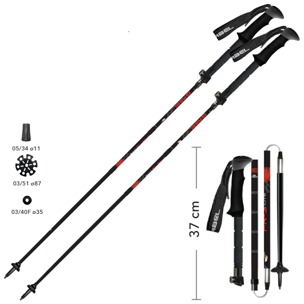 

Треккинговые палки Gabel FR-3 EF (7008391920000) (F00253797)