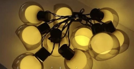 

Светодиодная Гирлянда новогодняя 10 LED шаров 3x2 м 200LED RD 248 Цвет ламп Тёплый