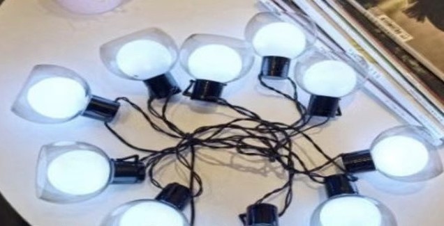 

Светодиодная Гирлянда новогодняя 10 LED шаров 3x2 м 200LED RD 249 Цвет ламп Белый
