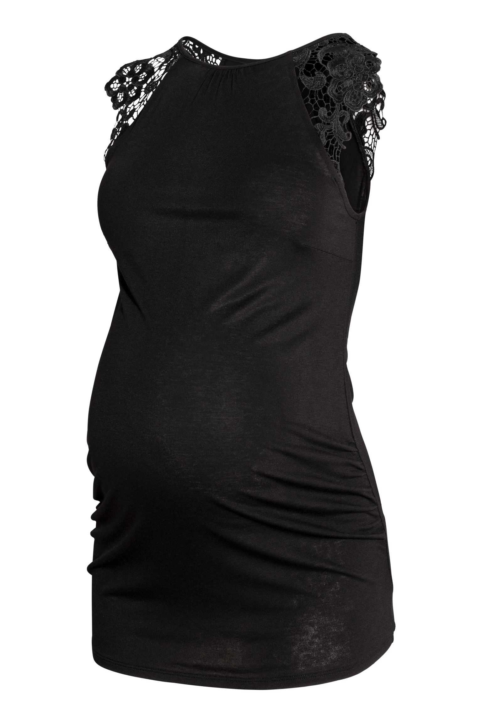

Майка для беременных H&M XS Черный 5463546RP21_черный