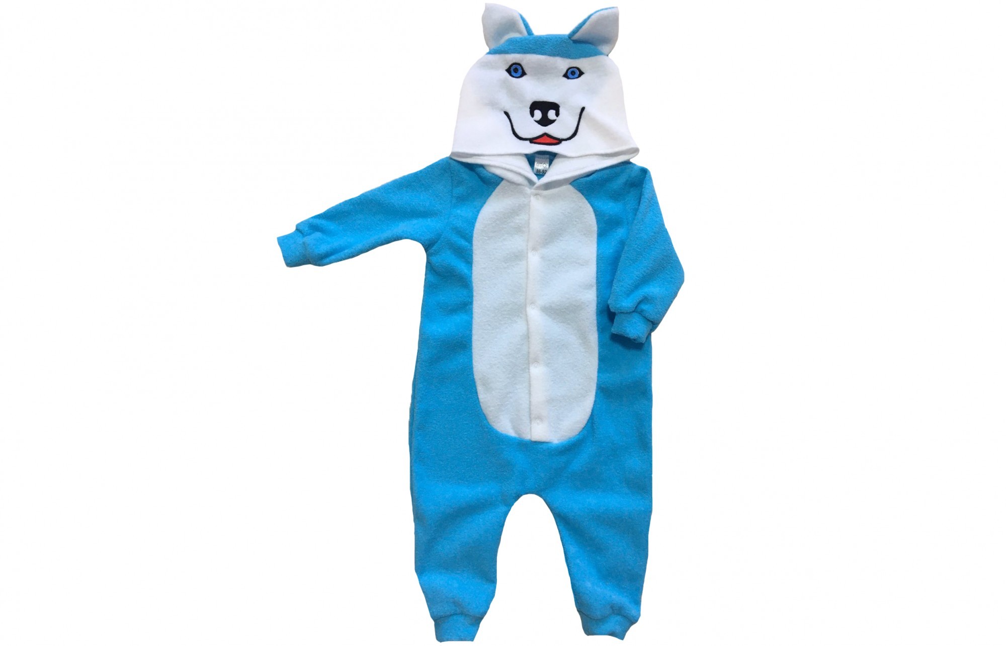 

Пижама кигуруми Lito Хаски 122-128 см Голубая (dy-22873)