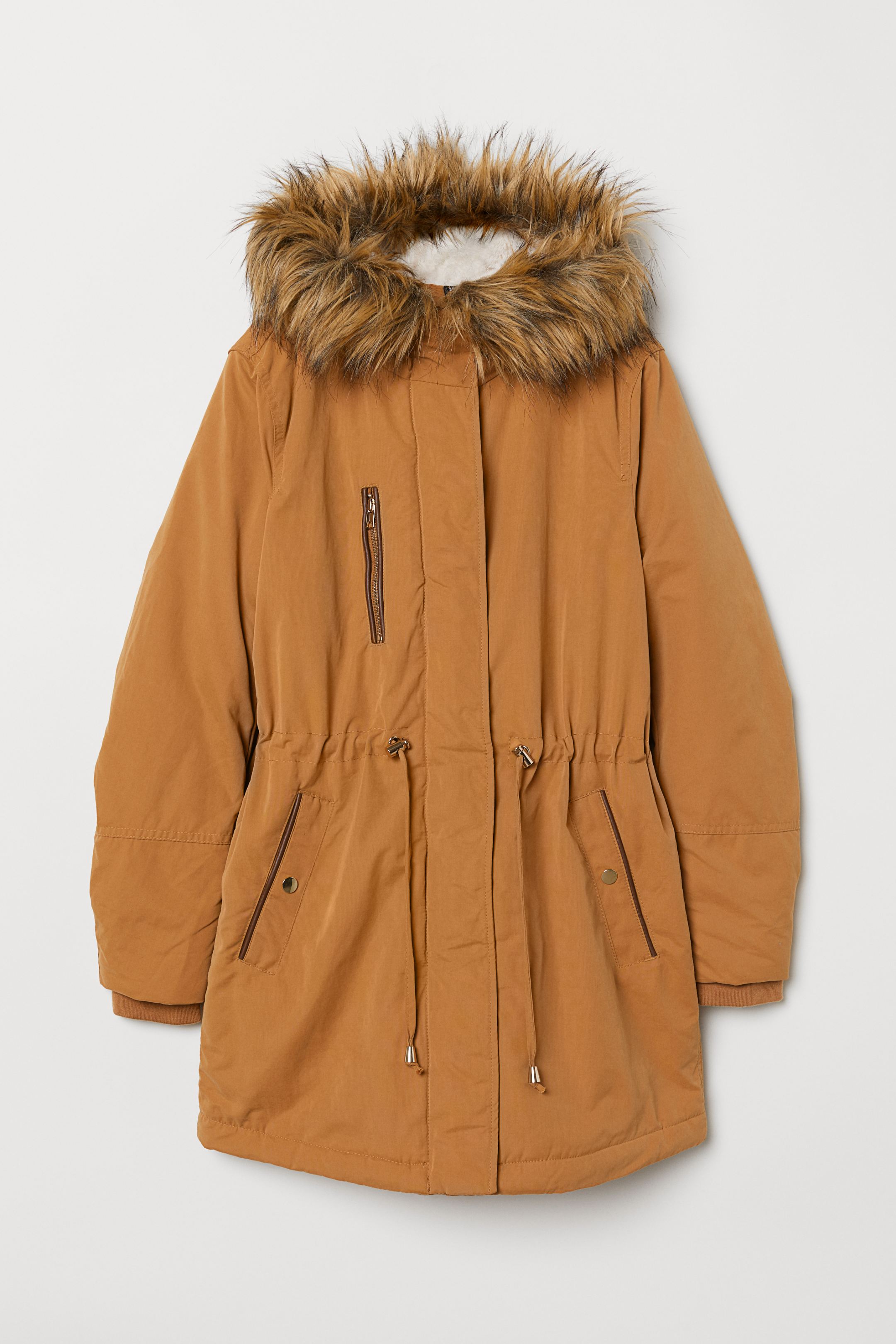 

Парка H&M L Горчичный 6935088wt_Горчичный
