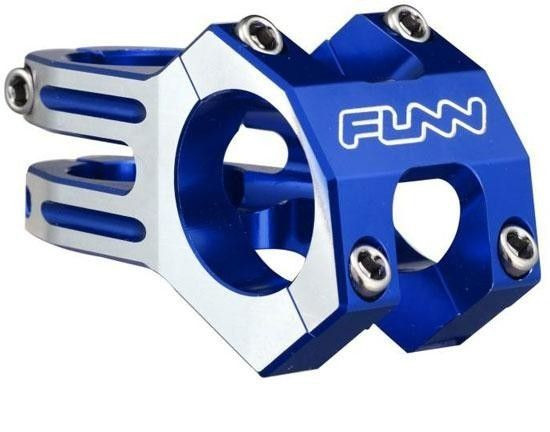 

Вынос руля Funn FUNNDURO STEM Ø35 FULL CNC, 0° Rise, Steer 1-1/8" Blue w/ CNC Lining 45mm