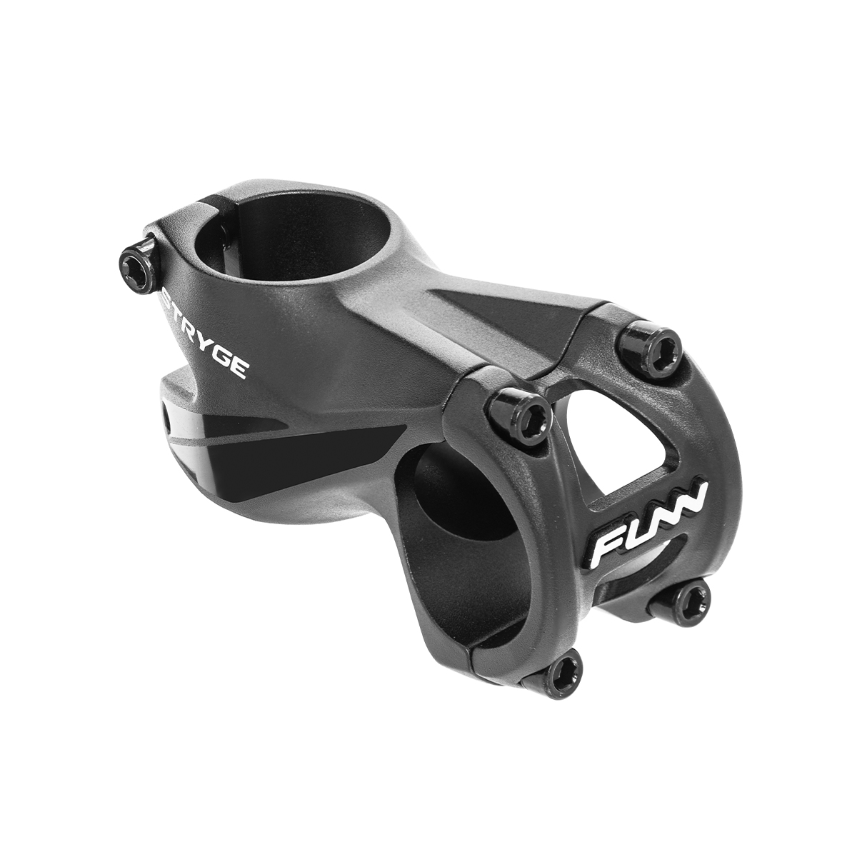 

Вынос руля Funn STRYGE STEM -5˚Ø35 , -5° Rise, Steer 1-1/8" Bead Blast Black w/mirror polish 55mm