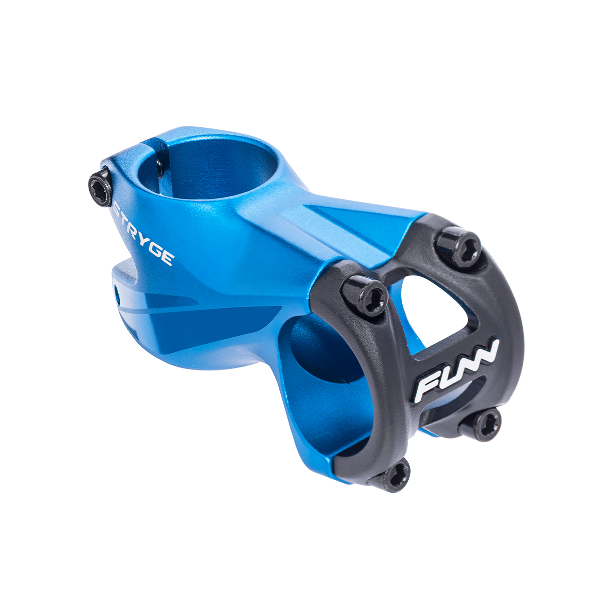 

Вынос руля Funn STRYGE STEM -5˚Ø35 , -5° Rise, Steer 1-1/8" Bead Blast Blue w/mirror polish 75mm