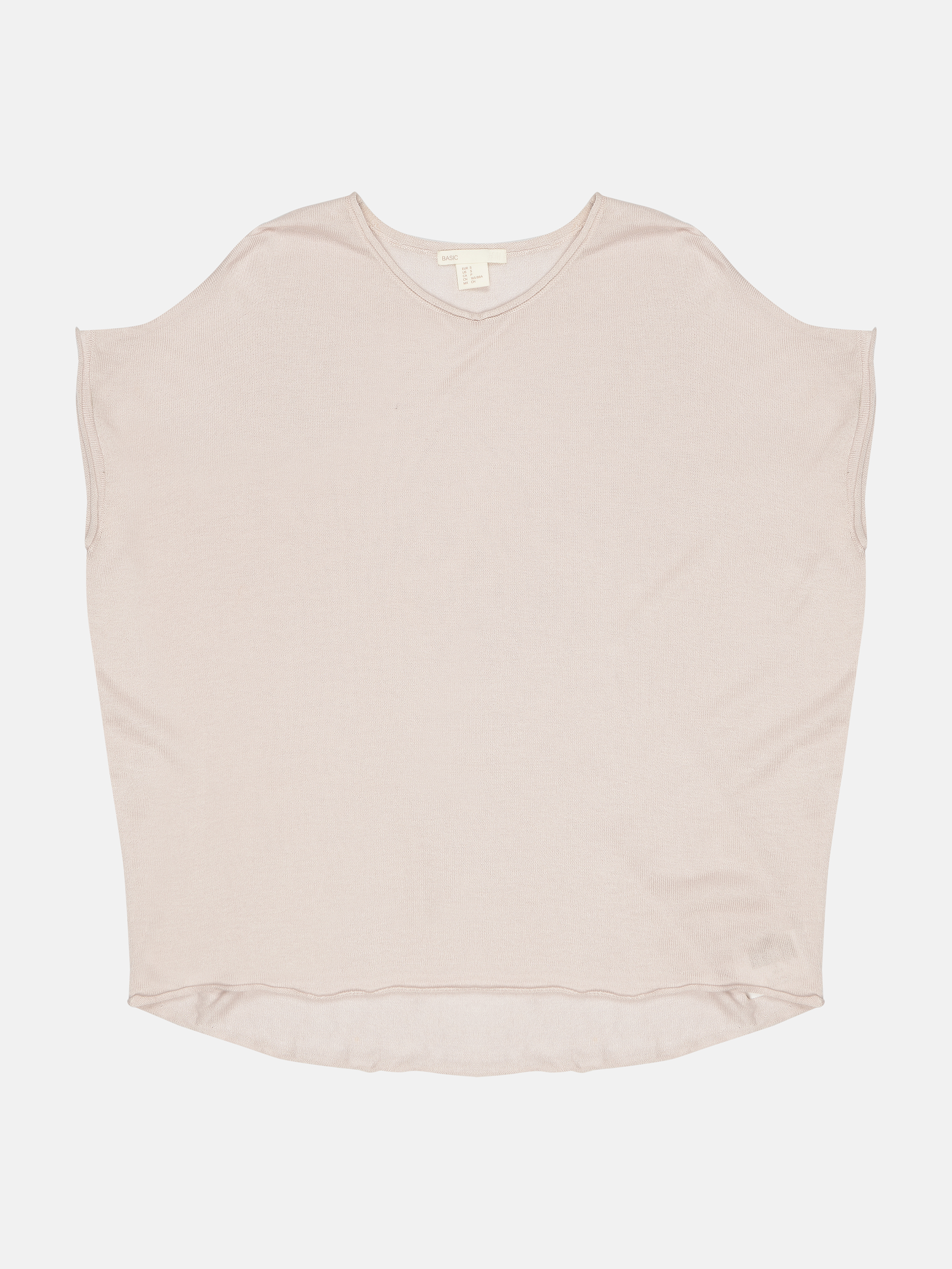 

Топ H&M S Светло-бежевый 12-6663355_светло-бежевый