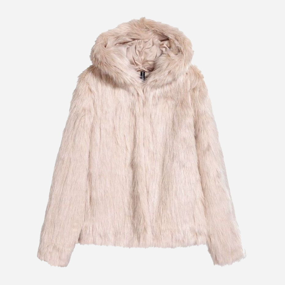 

Полушубок H&M 410-5459216  Светло-бежевый, Полушубок H&M 410-5459216 34 Светло-бежевый