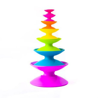 

Развивающая игрушка Fat Brain Toys Пирамидка Башня из цветных катушек Spoolz (F181ML)