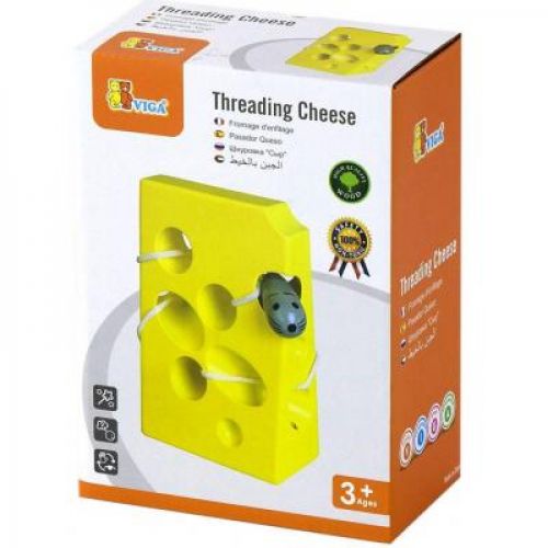 

Развивающая игрушка Viga Toys Сыр (56281)
