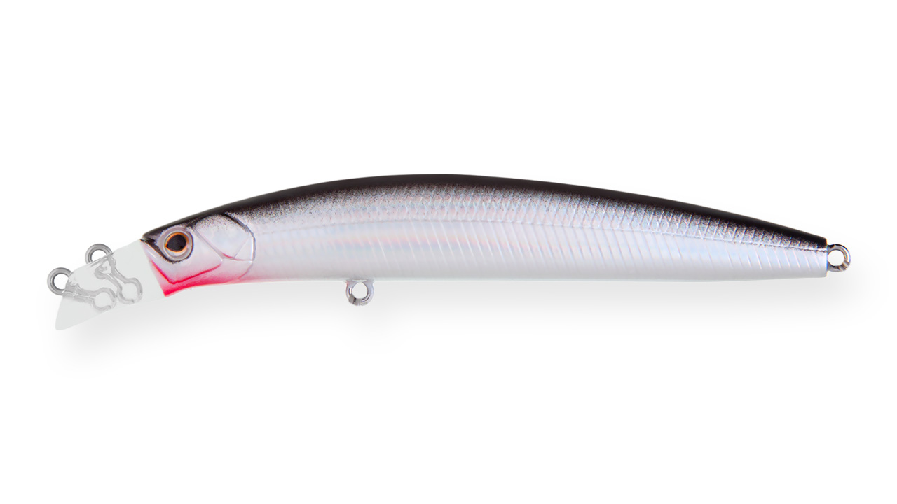 

Воблер Минноу Strike Pro Top Water Minnow 90, 90 мм, 10,2 гр, Загл. 0,1м.-0,5м., Плавающий, цвет: A010-EP Black Back Silver, (JL-179F#A010-EP) (104253)