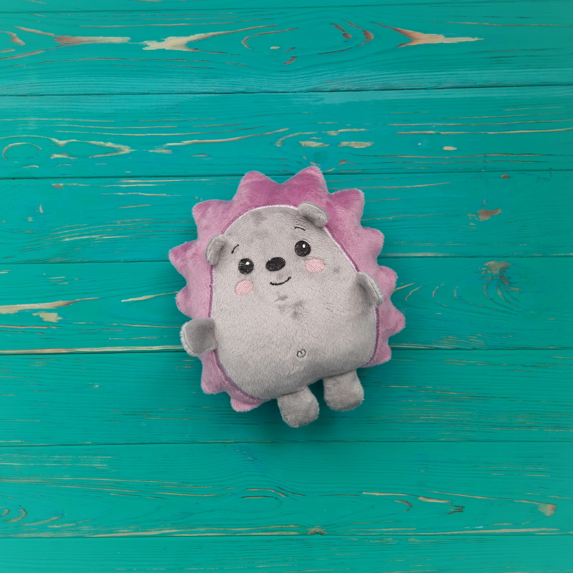 

Мягкая игрушка Baby Textile Ежик ручная работа 25 см Сиреневый