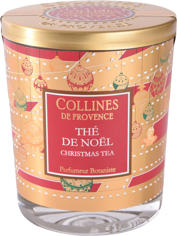 

Свеча Collines de Provence Рождественский чай Christmas (время горения 40 часов)