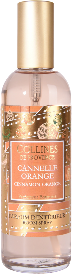 

Спрей для комнаты Collines de Provence Апельсин-корица Christmas (Новогодняя) 100мл