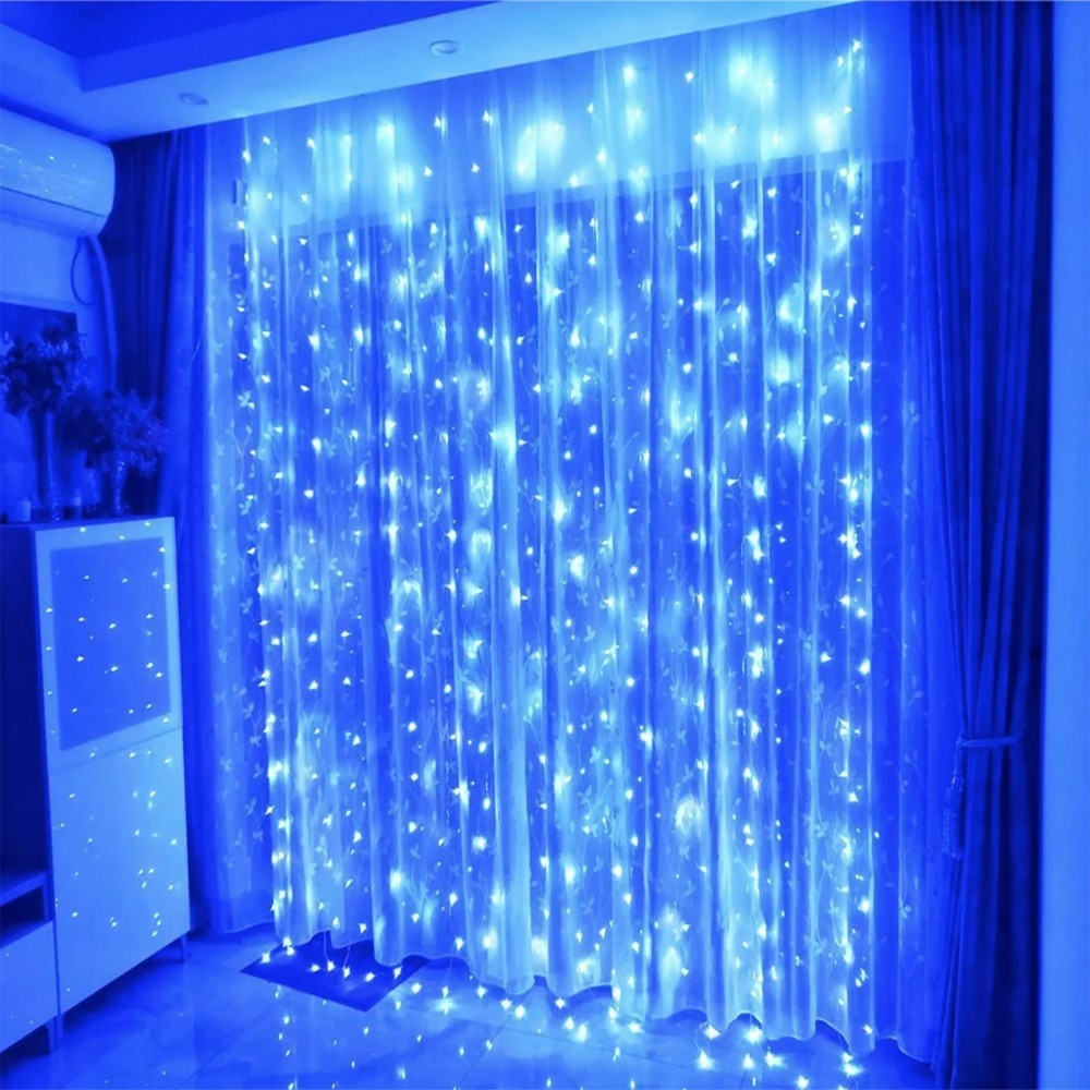 

Гирлянд Водопад 4M*2М Xmas 480LED Многоцветный RGB Дио