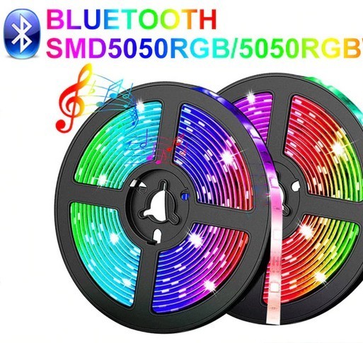 

Светодиодная лента LED SMD 5050 RGB Голосовая и музыкальная синхронизация управления Bluetooth APP Control led