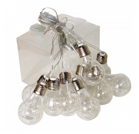 

Гирлянда Xmas Лампочка 7280 80М-2 10 LED, 3 м, мультицвет