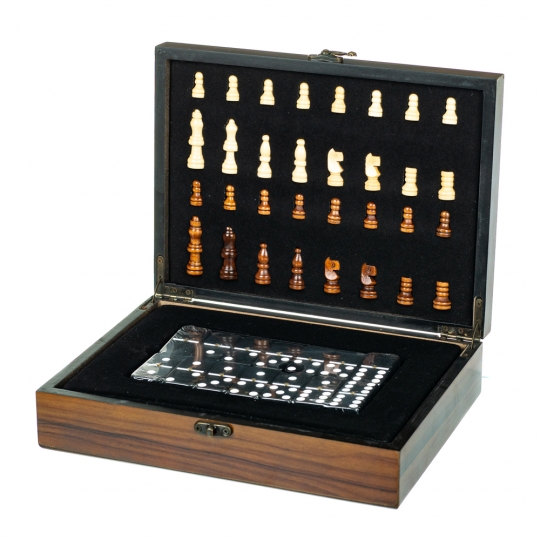 

Игровой набор Bombey 2 в 1 (шахматы, домино) (8718-003) 26*20см