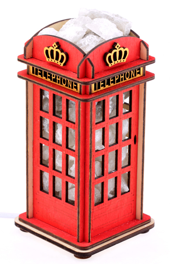 

Соляная лампа Телефонная будка London (CBSL12)