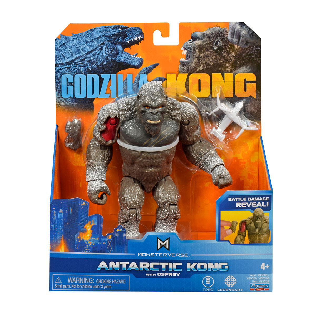 

Фигурка GODZILLA VS. KONG - АНТАРКТИЧЕСКИЙ КОНГ СО скопом 35309