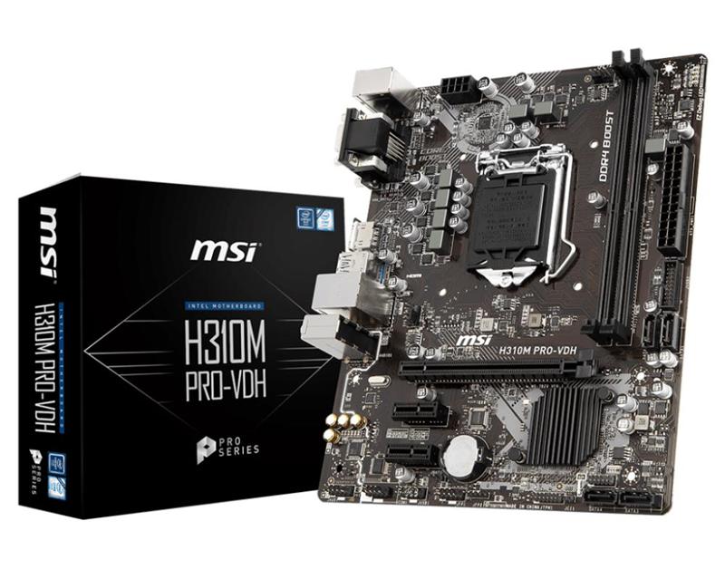 

Материнская плата MSI H310M PRO-VDH Socket 1151