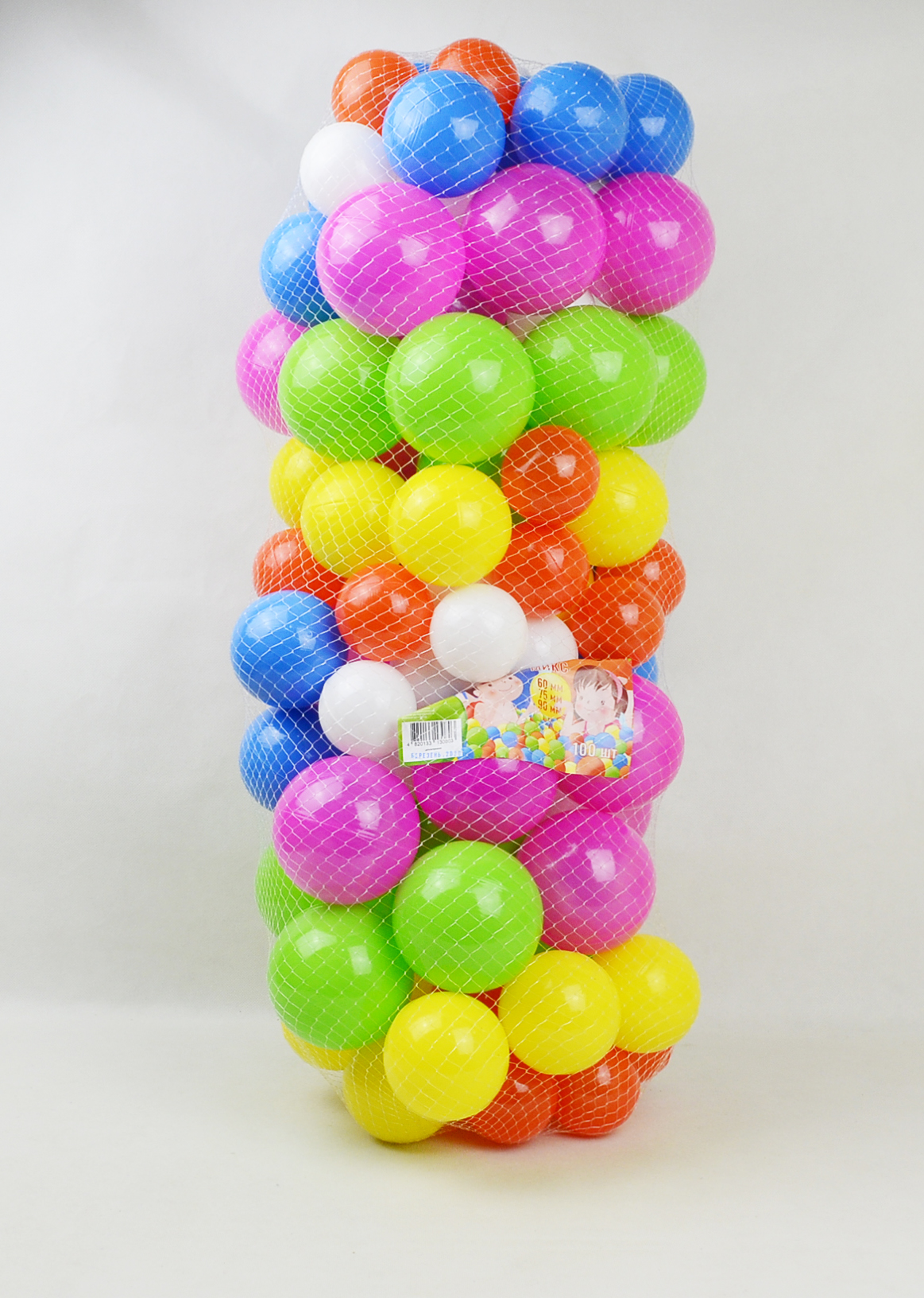 

Шарики "Микс" 100 шт (3 размера) 20108